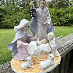 Nativity set decoration.